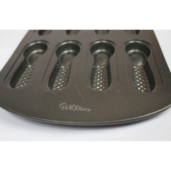 Wilton 8 Spoons Cookie Candy Maker Mold Metal Non Stick Sheet Pan - Picture 3 of 4